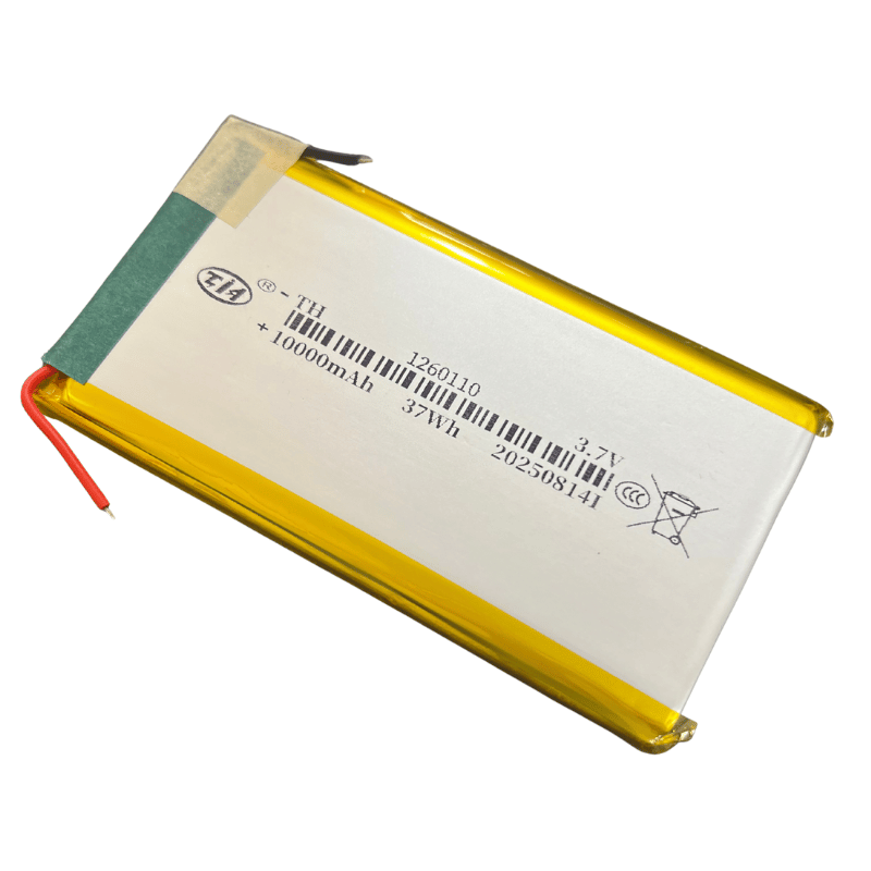 باتری لیتیوم پلیمر 3.7 ولت 10000 میلی آمپر